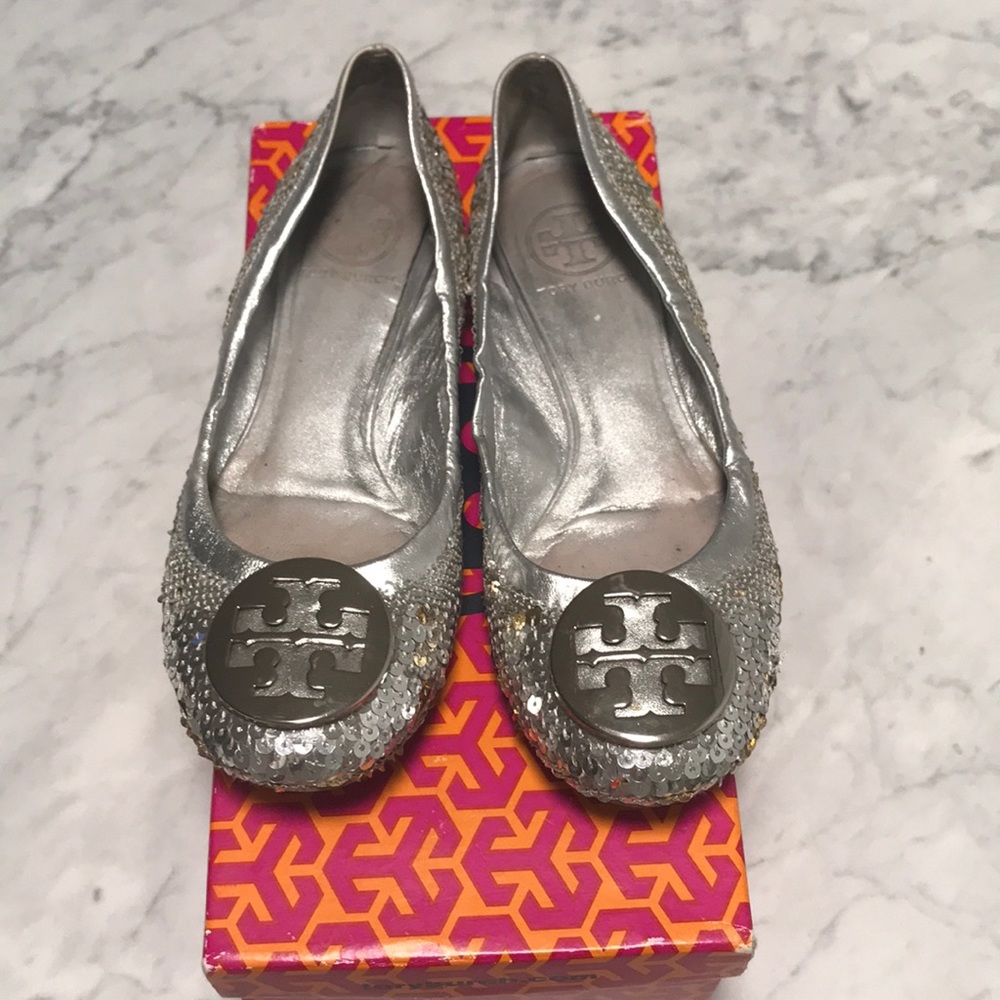 Tory Burch Reva flat